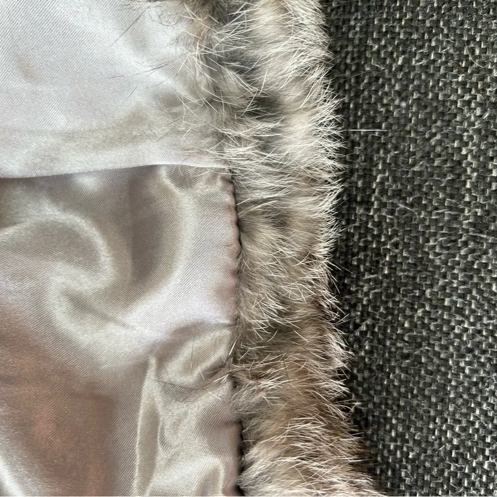 Real rabbit fur vest - Picture 3 of 7